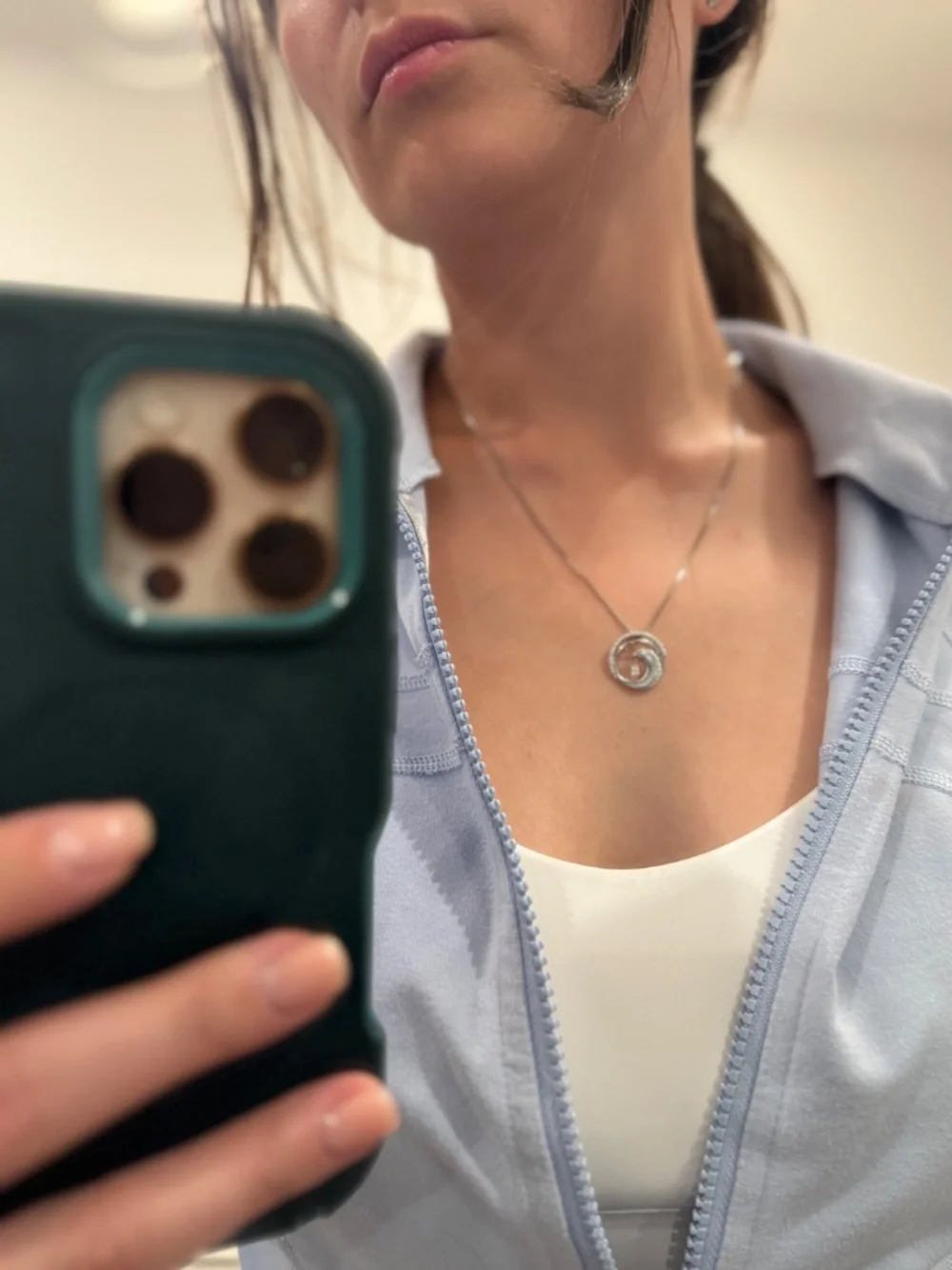 Na Hoku Wave Pendant & thick 14k chain - Na HOKU